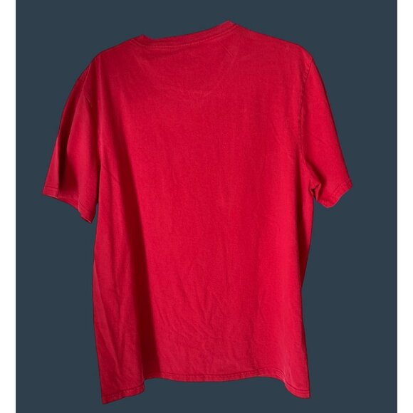 USC Trojans Red Short Sleeve T-Shirt Size L 100% Cotton Made In Honduras - Picture 2 of 6